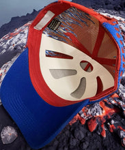Load image into Gallery viewer, Red Flaming Trucker Hat