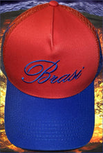 Load image into Gallery viewer, Red Flaming Trucker Hat
