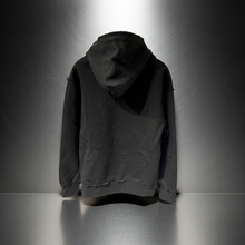 Load image into Gallery viewer, Black Distressed Streetwear Hoodie
